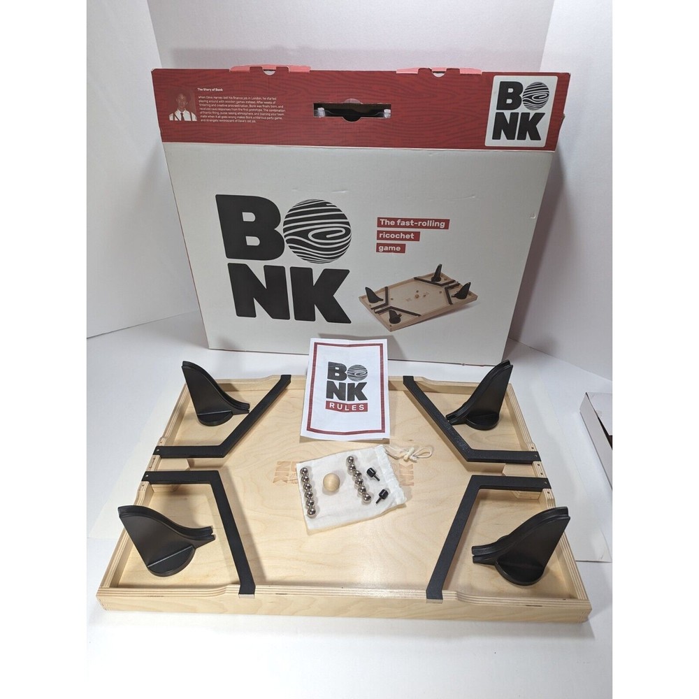BONK Fast Rolling‎ Ricochet Board Game Buffalo Games Complete in Original Box